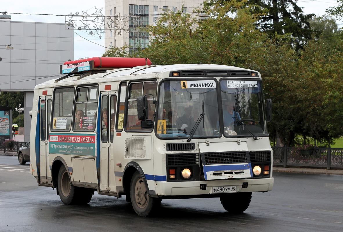 Tomszki terület, PAZ-32054 sz.: М 490 ХУ 70