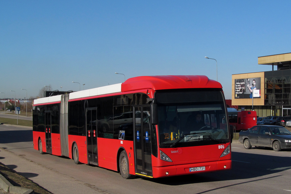 Литва, Van Hool New AG300 № 805