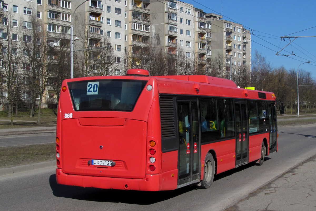 Литва, Scania OmniCity II № 868