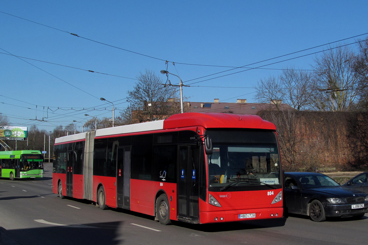 Lietuva, Van Hool New AG300 Nr. 804