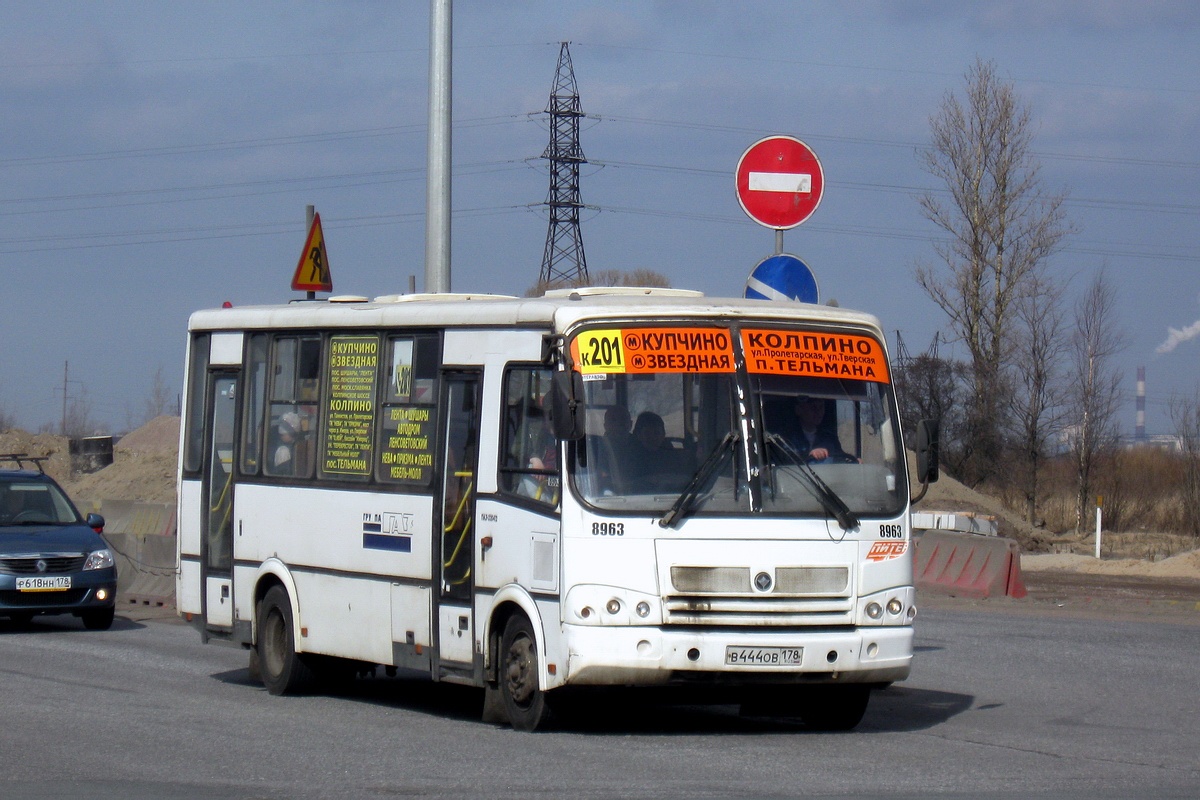 Санкт-Петербург, ПАЗ-320412-05 № 8963