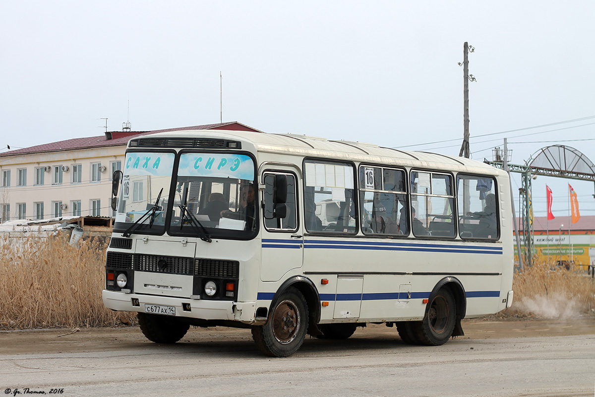 Саха (Якутия), ПАЗ-32054 № С 677 АХ 14