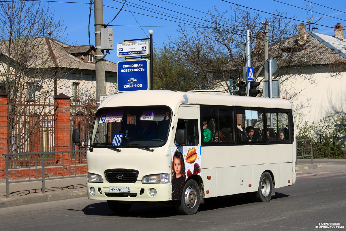 Краснодарский край, Hyundai County SWB C08 (РЗГА) № М 234 ОС 01