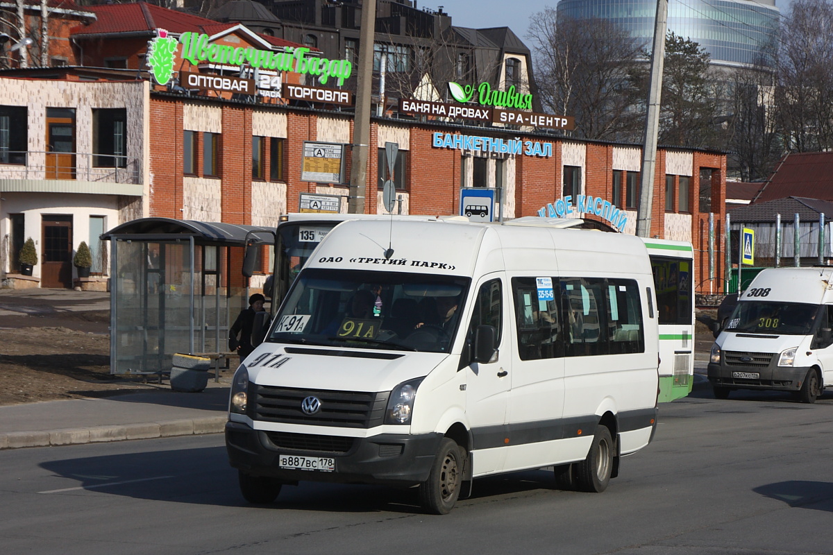 Санкт-Петербург, БТД-2219 (Volkswagen Crafter) № В 887 ВС 178