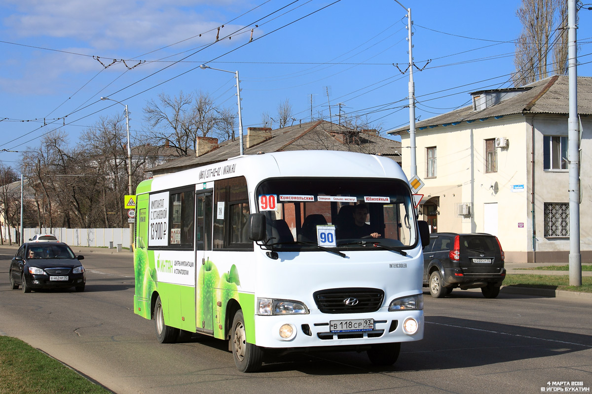 Краснодарский край, Hyundai County LWB C11 (ТагАЗ) № В 118 СР 93