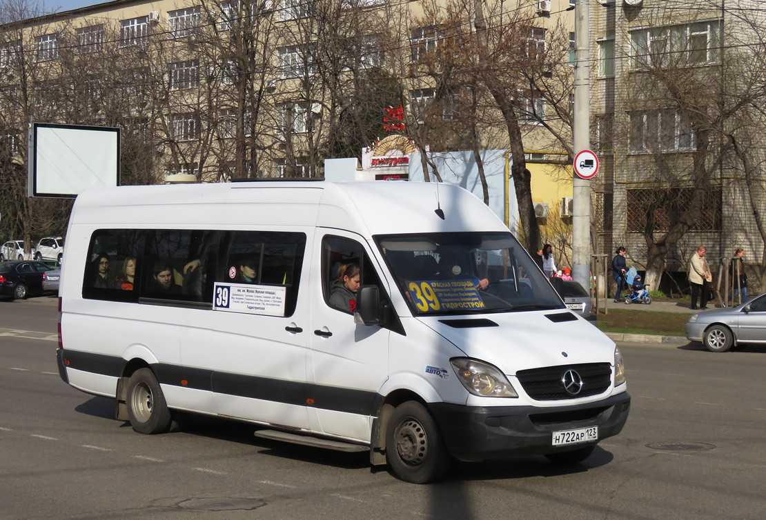 Краснодарский край, Луидор-22360C (MB Sprinter) № Н 722 АР 123