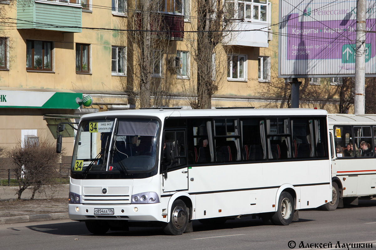 Воронежская область, ПАЗ-320412-04 № О 854 АА 136