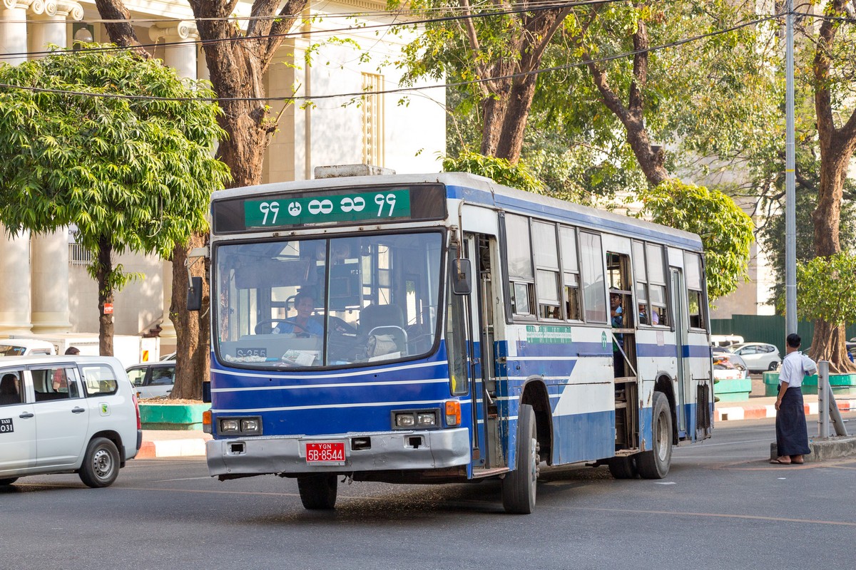 Myanmar, Isuzu Cubic # 5B-8544