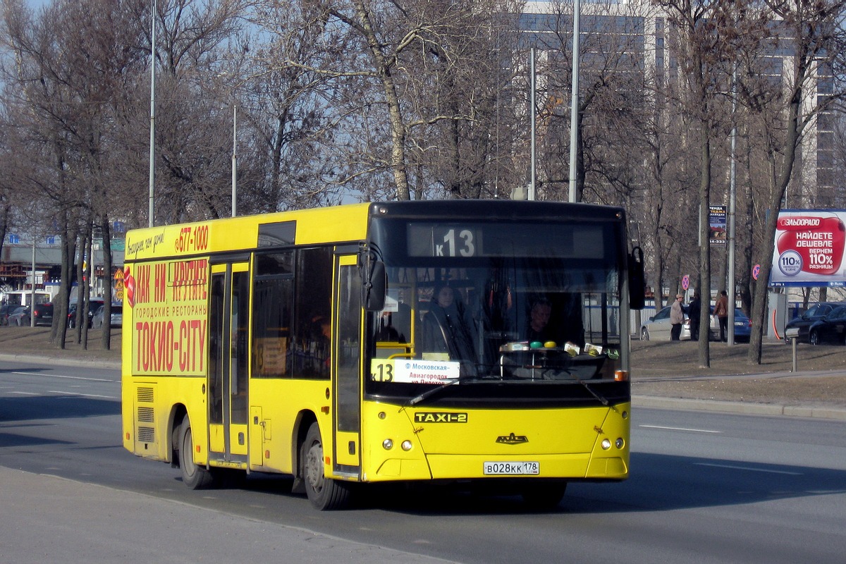 Санкт-Петербург, МАЗ-206.067 № В 028 КК 178