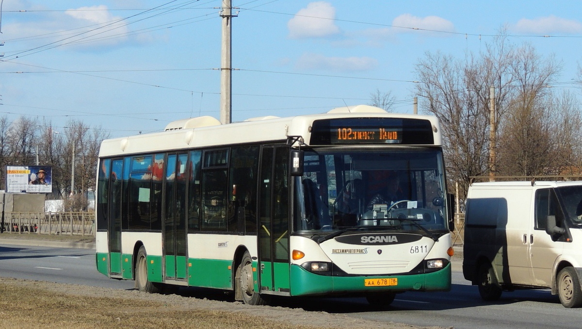 Санкт-Петербург, Scania OmniLink I (Скания-Питер) № 6811