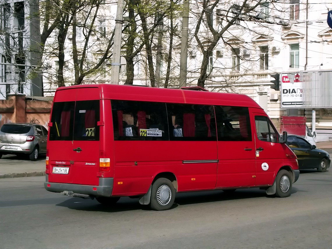 Одесская область, Mercedes-Benz Sprinter W903 311CDI № BH 2541 BE