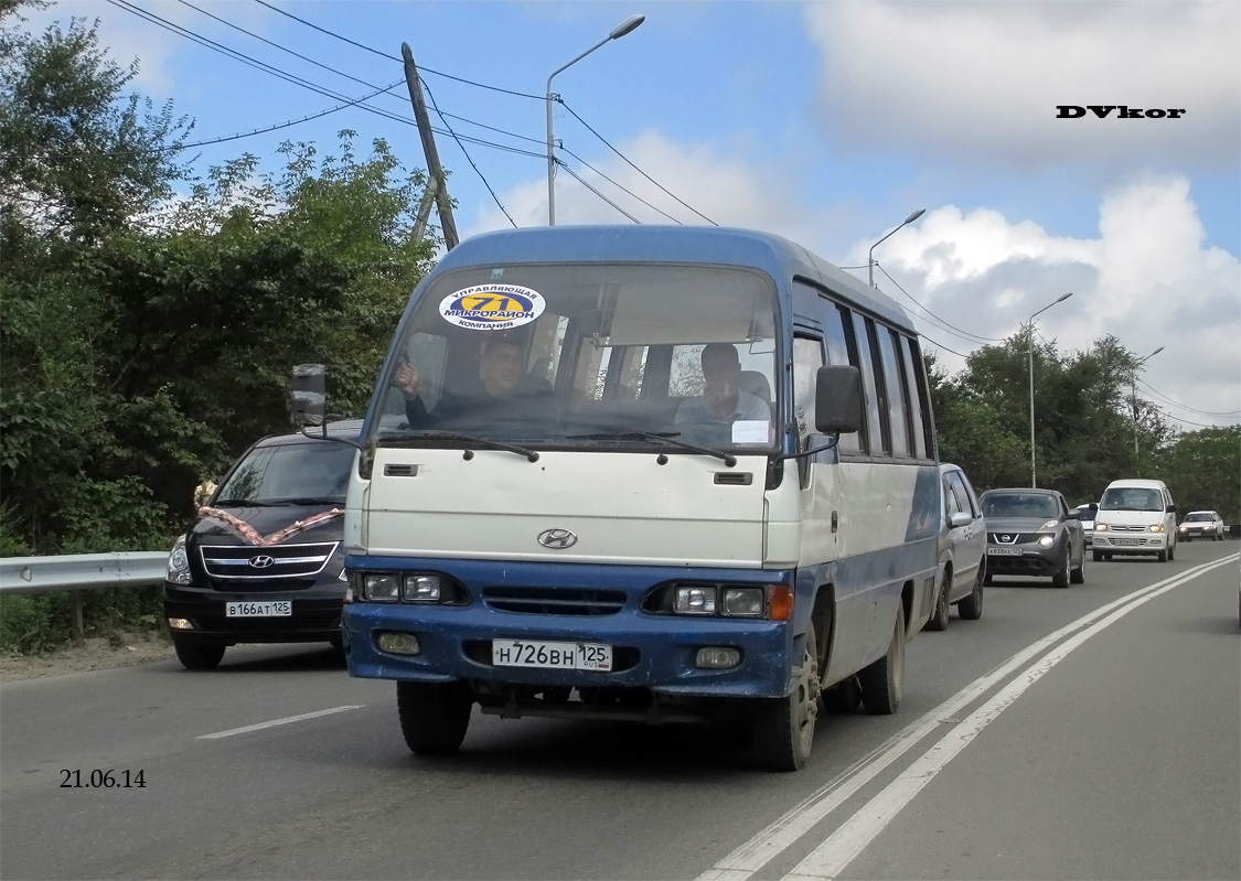 Приморский край, Hyundai Chorus № Н 726 ВН 125