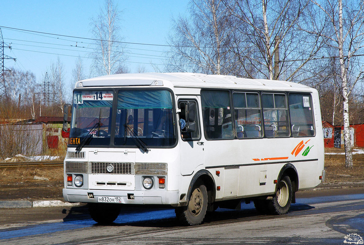 Нижегородская область, ПАЗ-32054 № Н 832 ОН 152