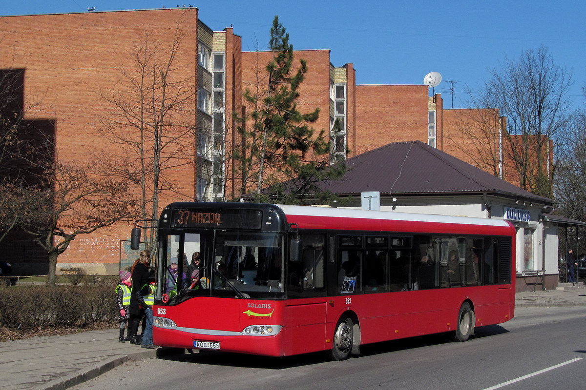 Литва, Solaris Urbino II 12 № 653