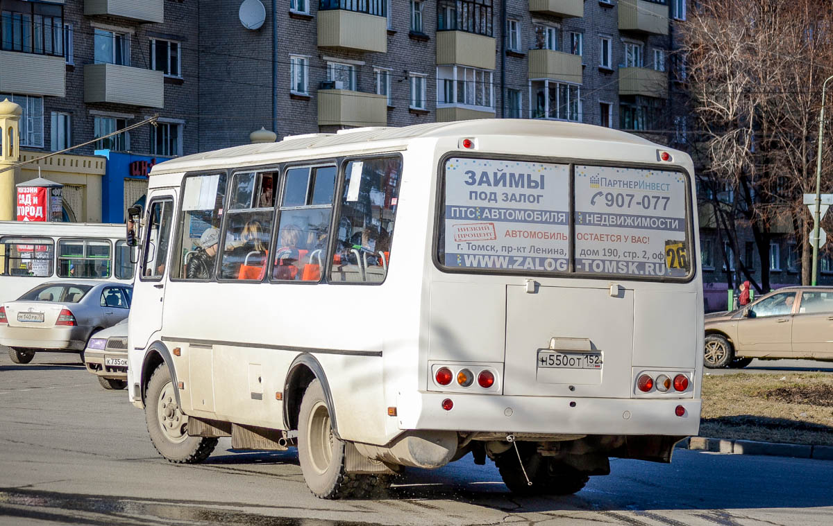 Томская область, ПАЗ-32054 № Н 550 ОТ 152