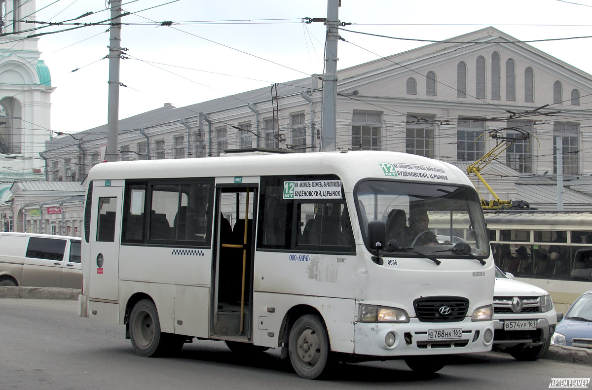 Ростовская область, Hyundai County SWB C08 (ТагАЗ) № 036