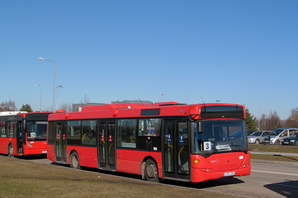 Литва, Scania OmniCity II № 866