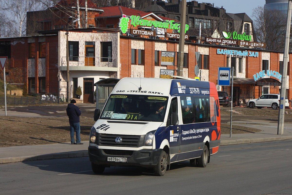 Санкт-Петербург, БТД-2219 (Volkswagen Crafter) № В 878 ВС 178