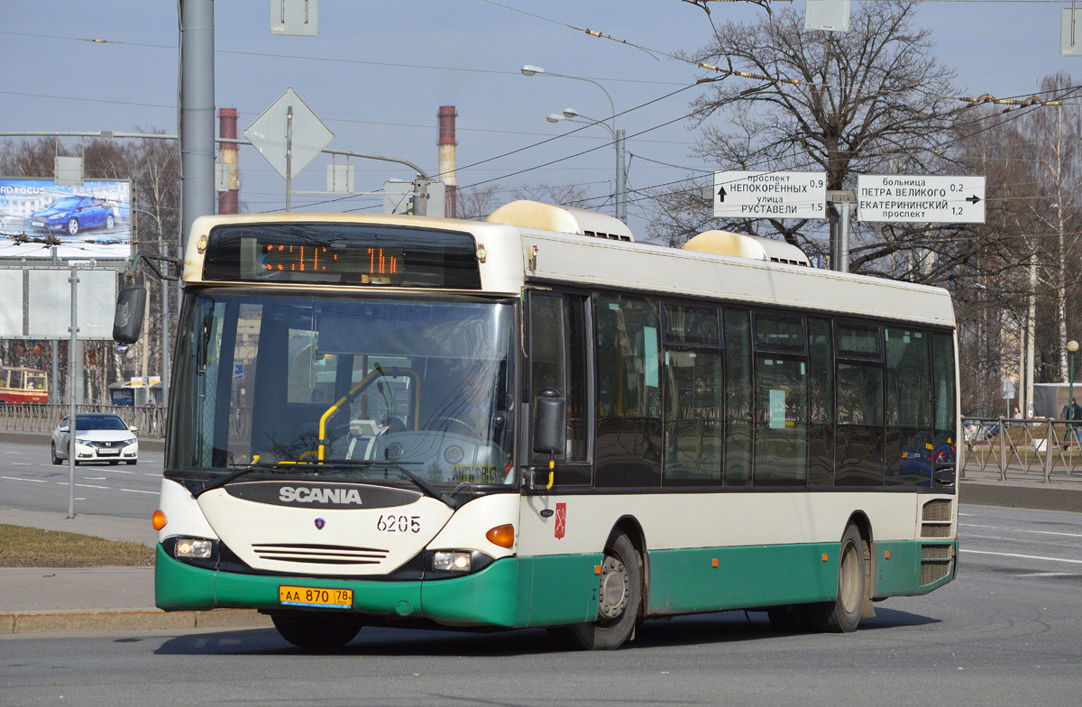 Санкт-Петербург, Scania OmniLink I (Скания-Питер) № 6205