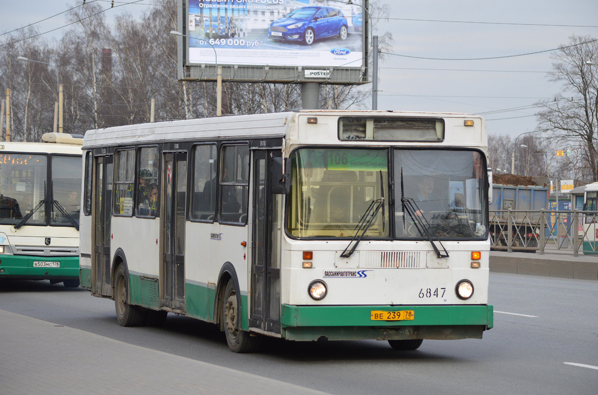 Санкт-Петербург, ЛиАЗ-5256.00 № 6847