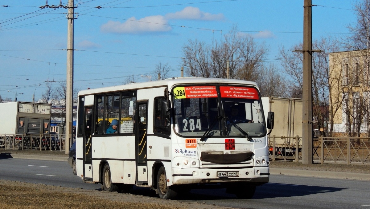 Petrohrad, PAZ-320402-05 č. 145