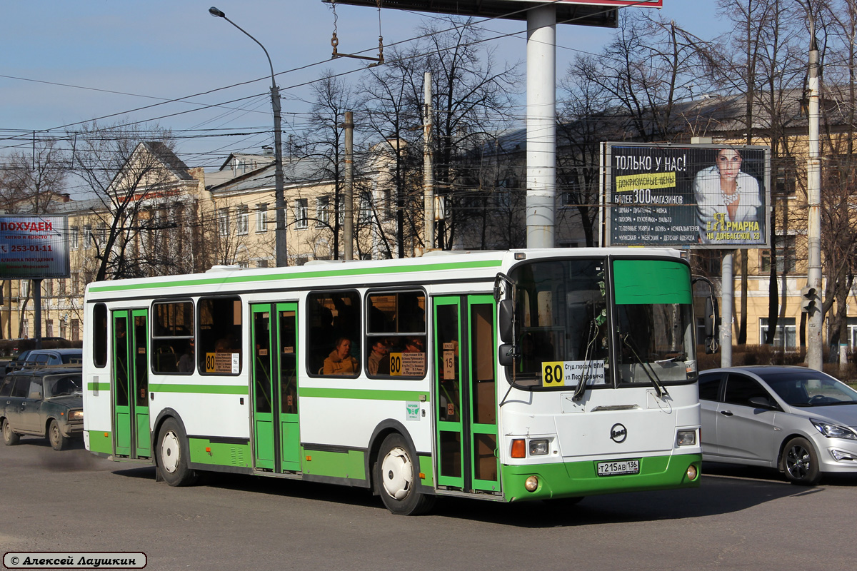 Воронежская область, ЛиАЗ-5256.35 № Т 215 АВ 136