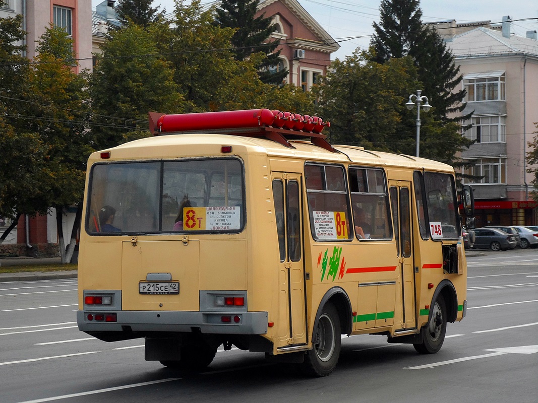 Кемеровская область - Кузбасс, ПАЗ-32054 № 748