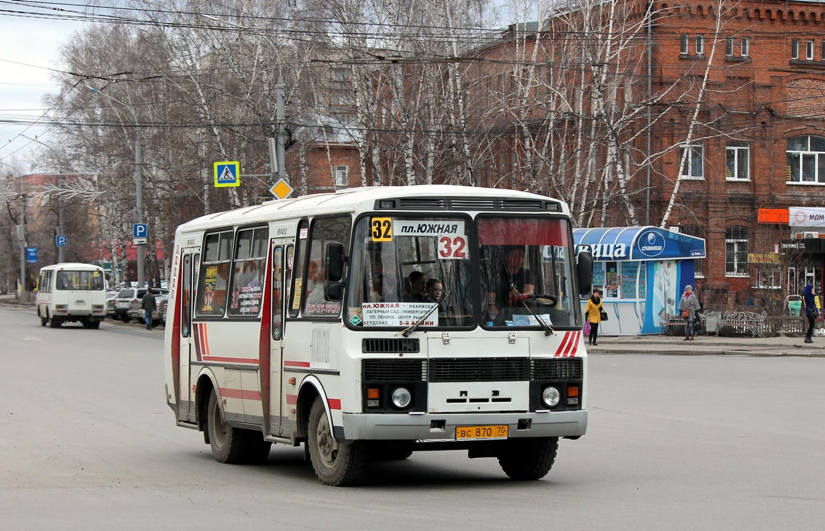 Томская область, ПАЗ-32051-110 № ВС 870 70