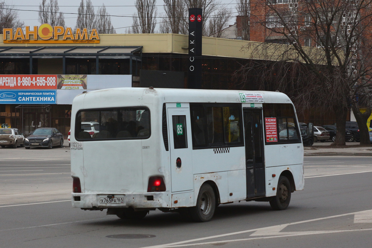 Ростовская область, Hyundai County SWB C08 (ТагАЗ) № Х 765 РА 161