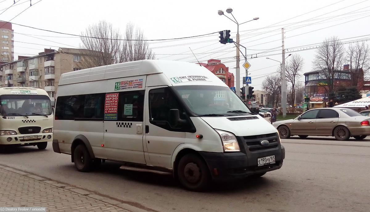 Ростовская область, Нижегородец-222702 (Ford Transit) № Е 195 РВ 161