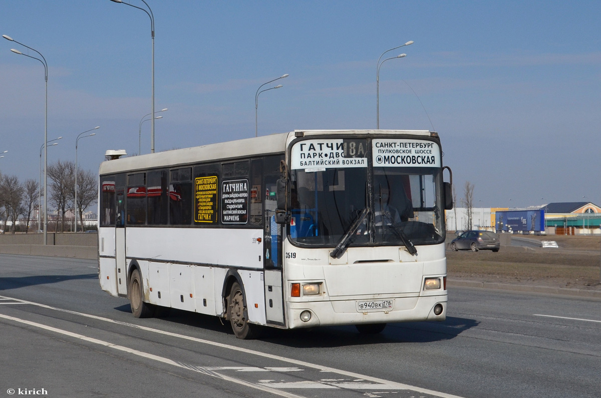 Ленинградская область, ЛиАЗ-5256.58 № 3519