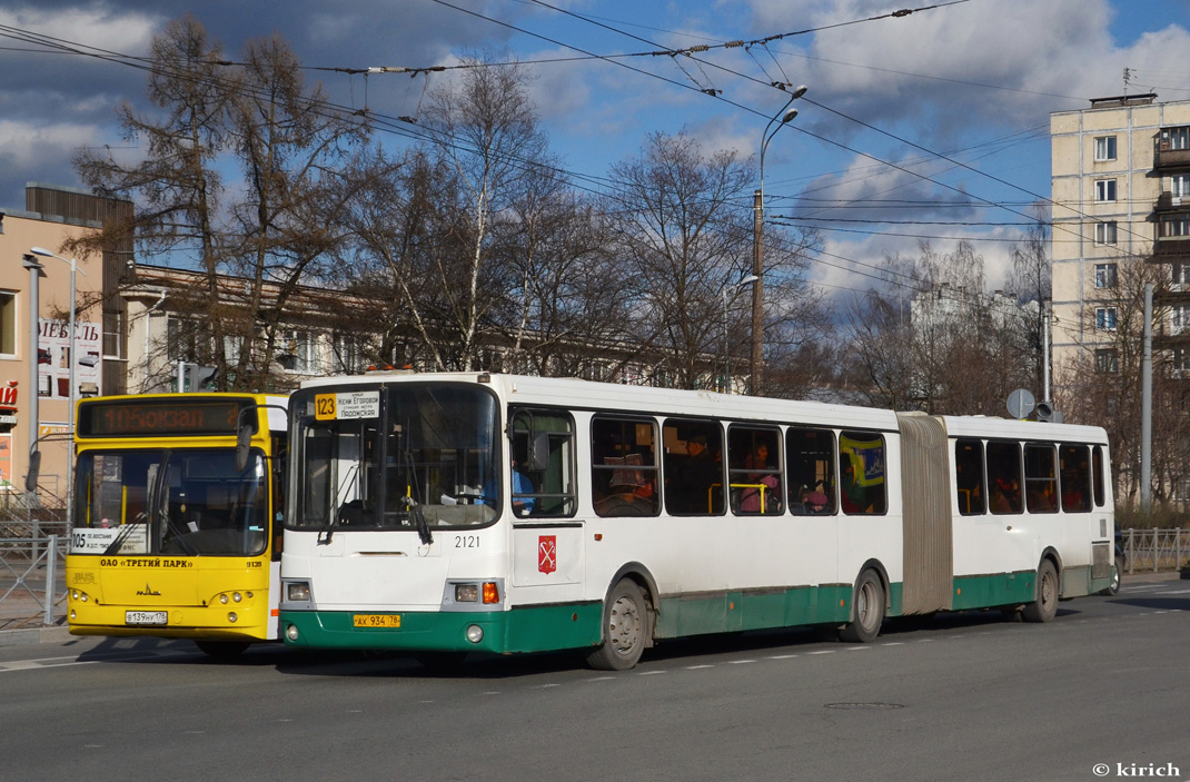 Санкт-Петербург, ЛиАЗ-6212.00 № 2121