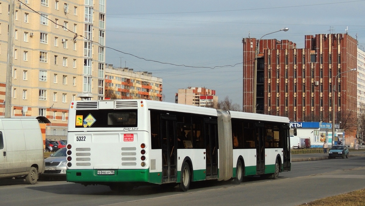 Sankt Petersburg, LiAZ-6213.20 Nr 5322