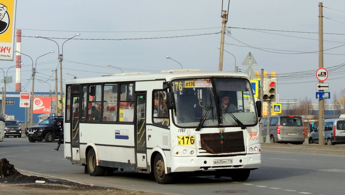 Санкт-Петербург, ПАЗ-320412-05 № 7797