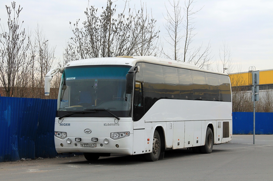 Ленинградская область, Higer KLQ6119TQ № В 999 ОУ 47