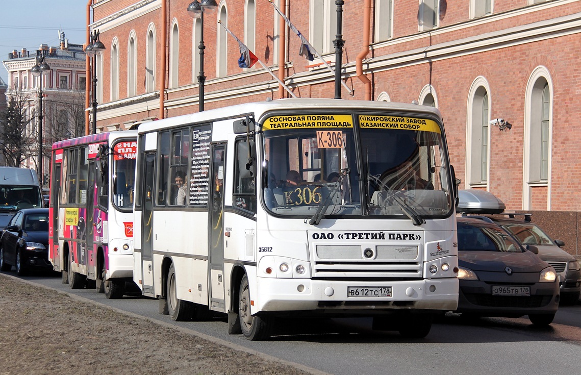 Санкт-Петербург, ПАЗ-320402-05 № В 612 ТС 178