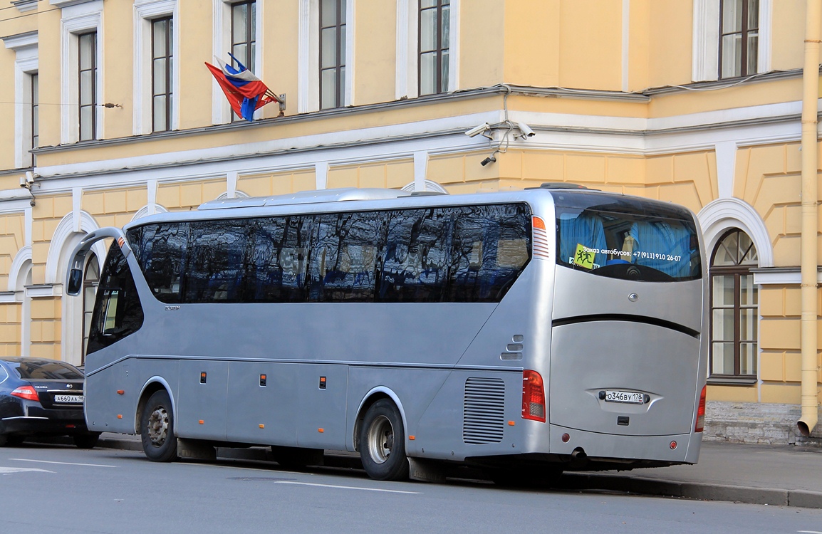 Санкт-Петербург, Yutong ZK6129H № О 346 ВУ 178