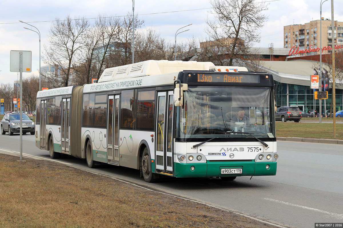 Санкт-Петербург, ЛиАЗ-6213.71 № 7575