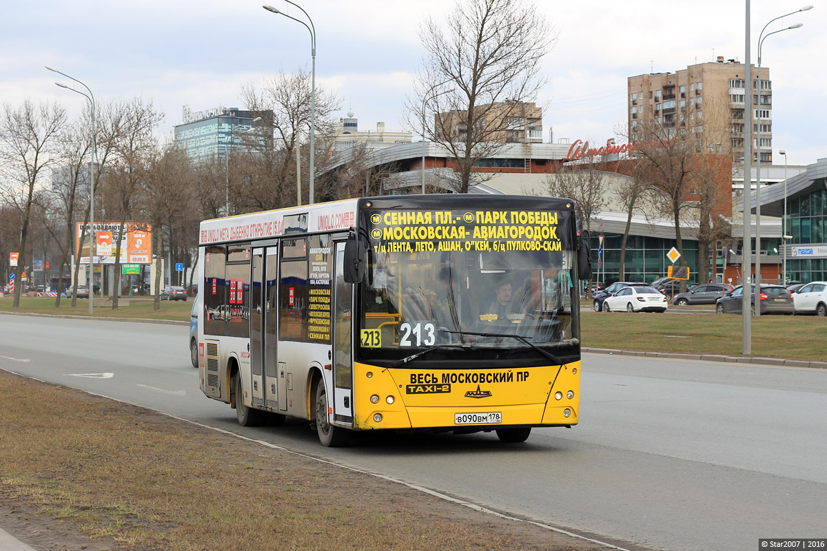 Санкт-Петербург, МАЗ-206.067 № В 090 ВМ 178