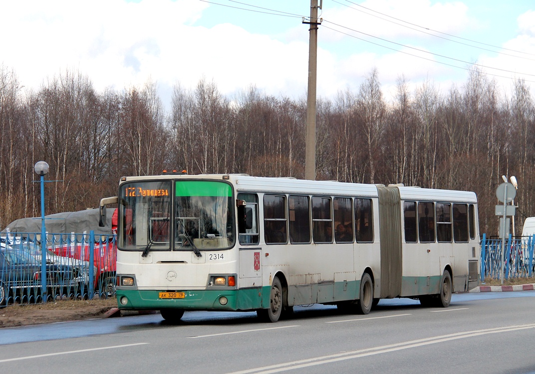 Санкт-Петербург, ЛиАЗ-6212.00 № 2314