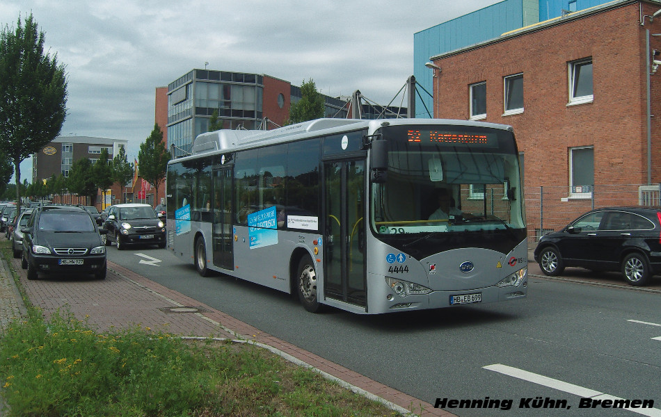 Бремен, BYD K9B № 4444