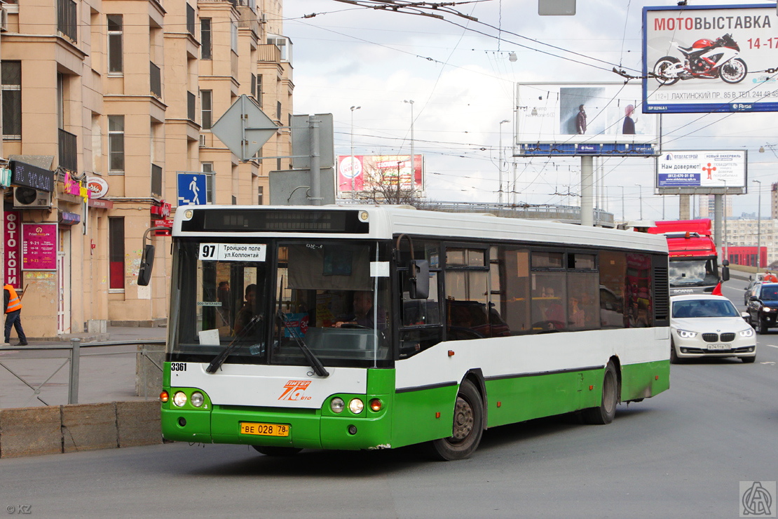 Санкт-Петербург, ЛиАЗ-5292.20 № 3361