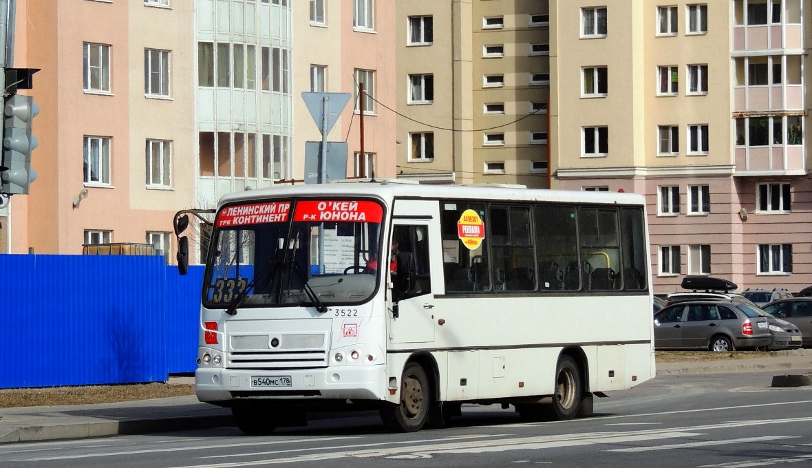 Санкт-Петербург, ПАЗ-320402-05 № n522