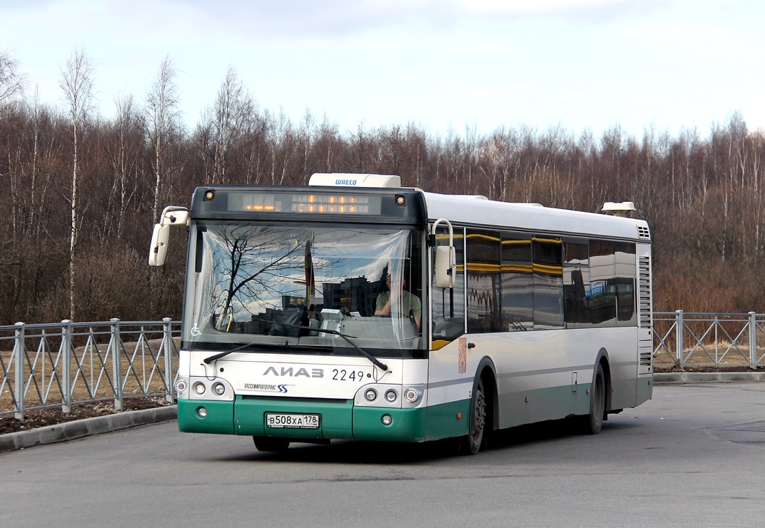 Санкт-Петербург, ЛиАЗ-5292.60 № 2249