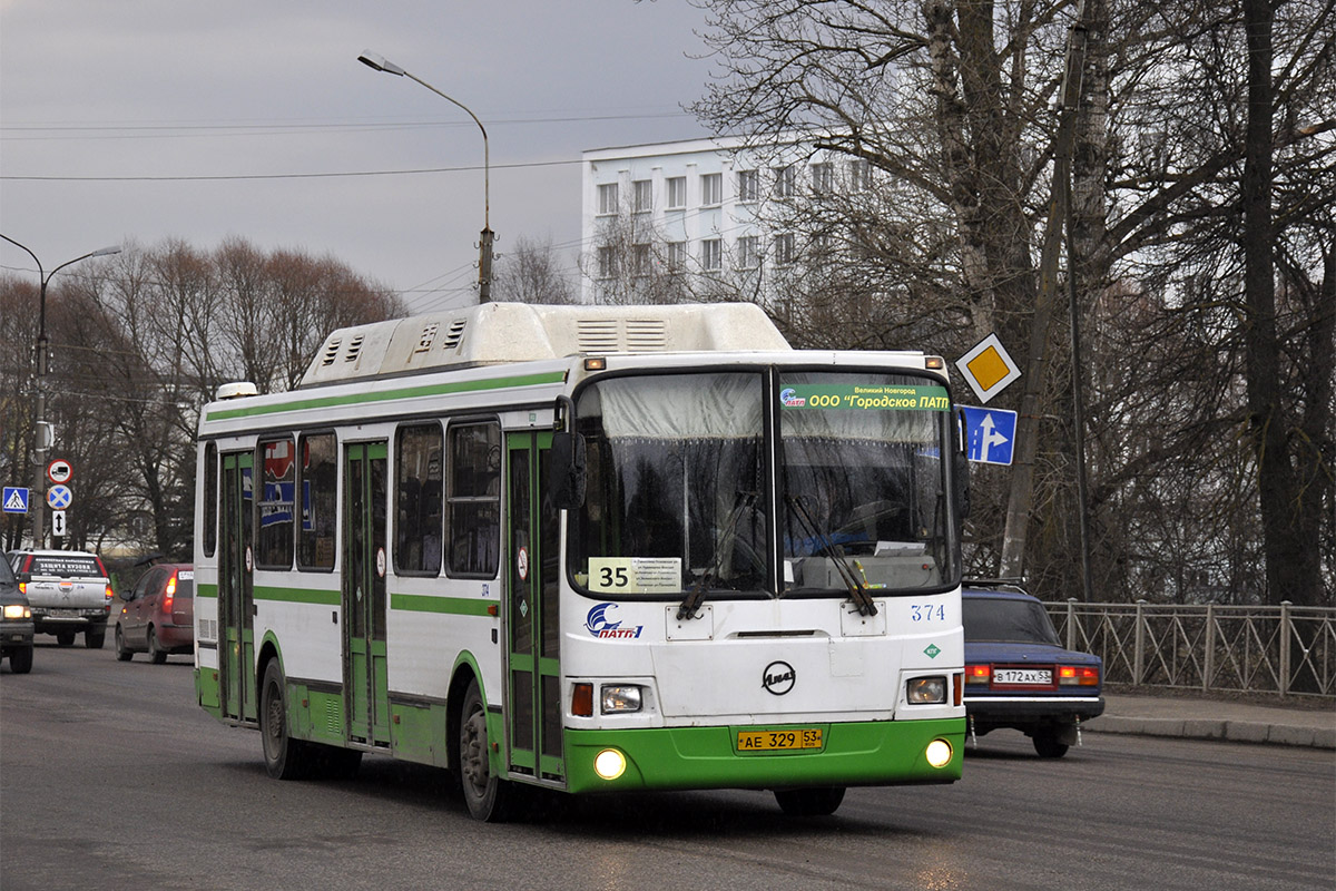 Новгородская область, ЛиАЗ-5256.57 № 374