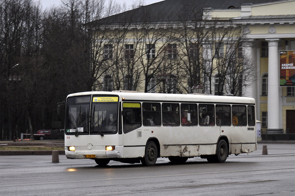 Новгородская область, Mercedes-Benz O345 № 418