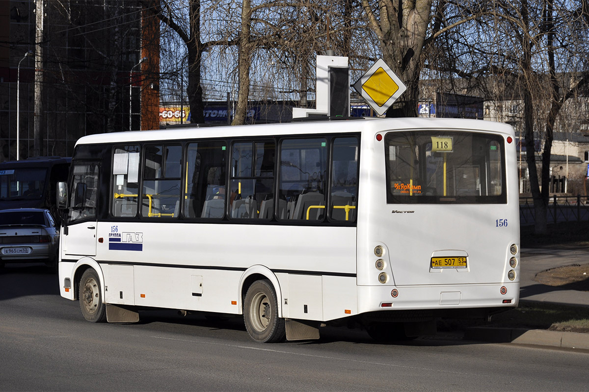 Новгородская область, ПАЗ-320412-05 "Вектор" № 156