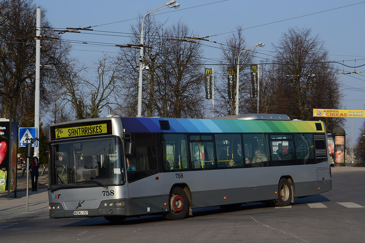 Литва, Volvo 7700 № 758