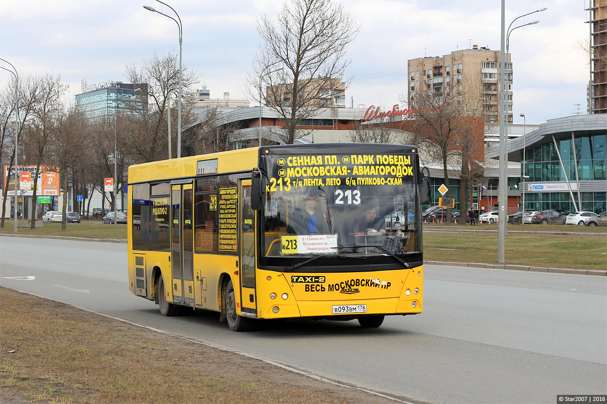 Санкт-Петербург, МАЗ-206.067 № В 093 ВМ 178