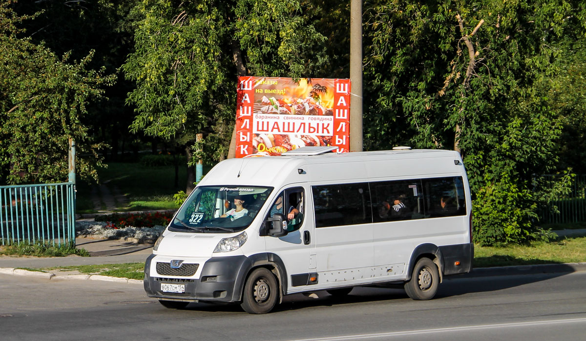 Новосибирская область, Нижегородец-2227SK (Peugeot Boxer) № В 067 СМ 154